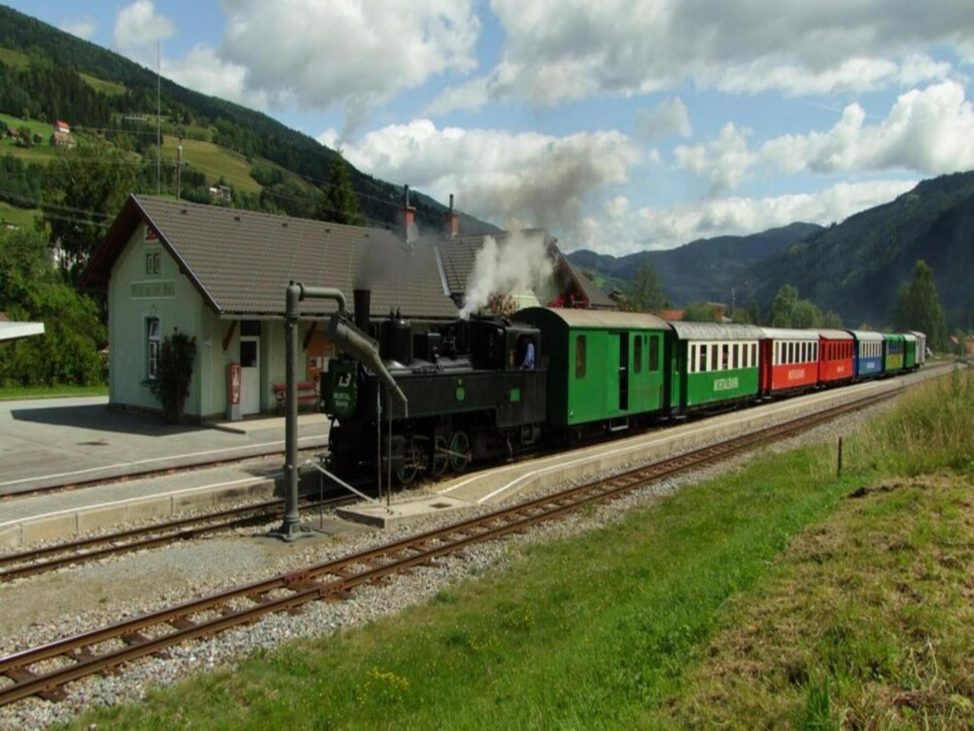 Chalet In Stadl An Der Mur Styria With Terrace Bagian luar foto